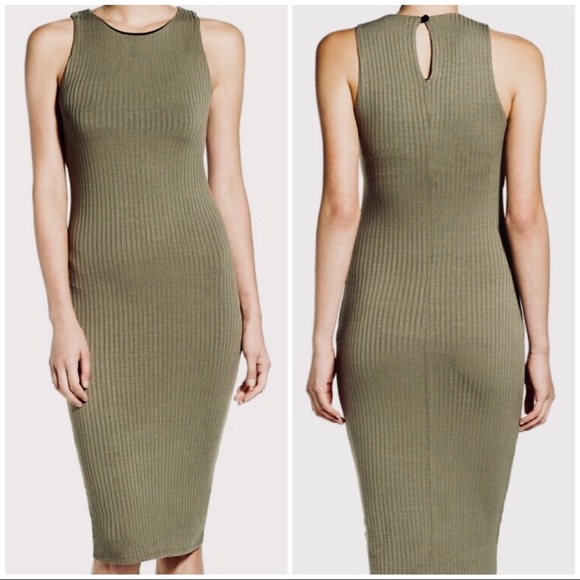 Dresses & Skirts - NWOT Olive midi body-con dress